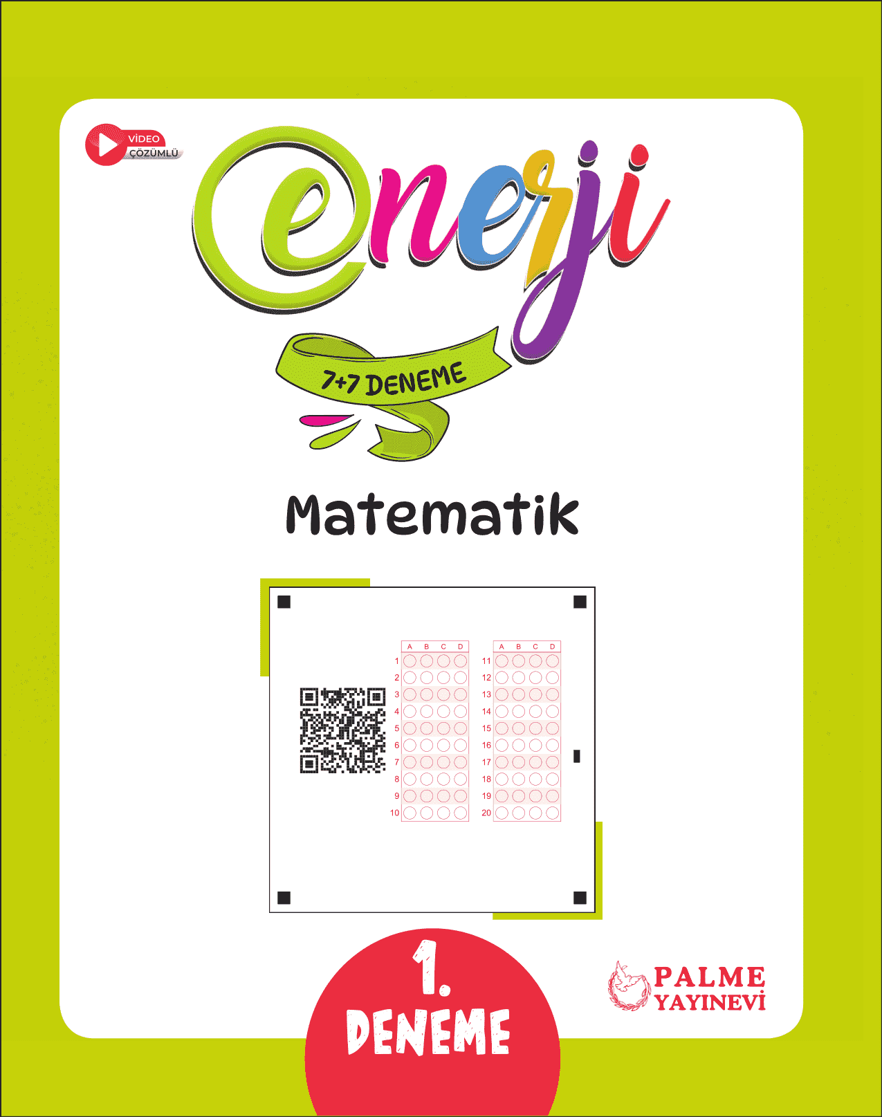 Enerj Matemat K Deneme Sinavi Palme Yay N Grubu